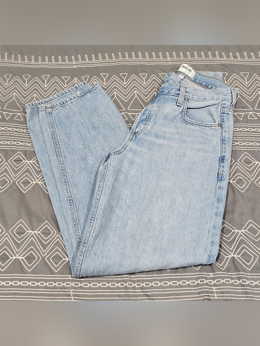Agolde Criss Cross Straight Leg Jean Size 24